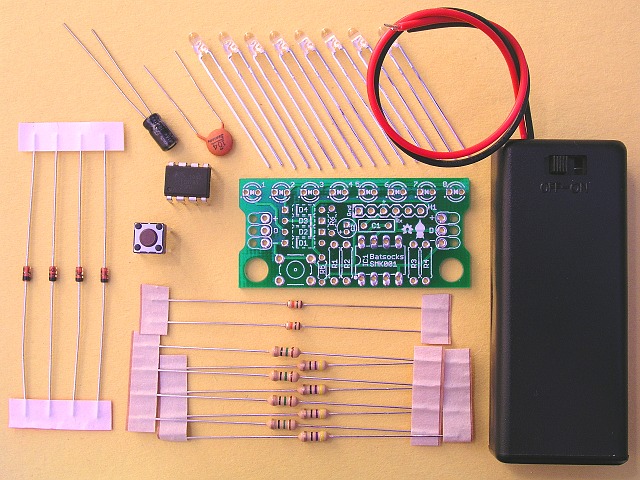 Contents of the SweeperMeter kit