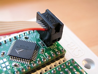 Atmel XMega PDI header