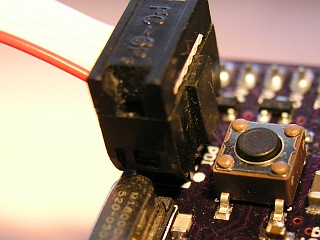 Prototype board with XMega PDI Header